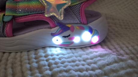 Blikajúce / svietiace sandále skechers, skechers,24