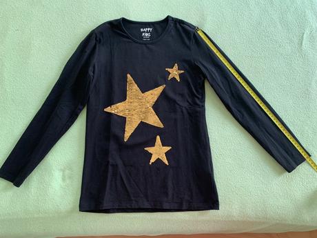 Tričko s flitrami - premieňacie hviezdy, tcm,134