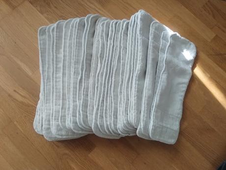 Kapsové nohavičky, vkladačky -viac ako 120ks, 