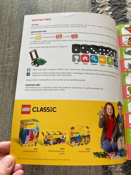 Hra lego creationary, 