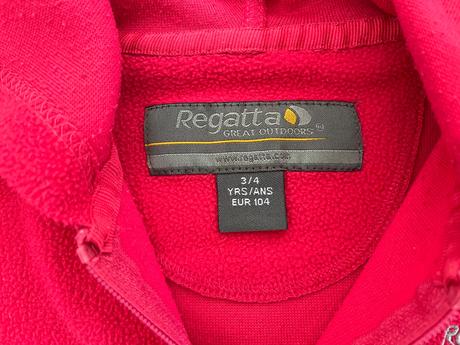Fleece mikina regatta 3-4 r., 104, regatta,98