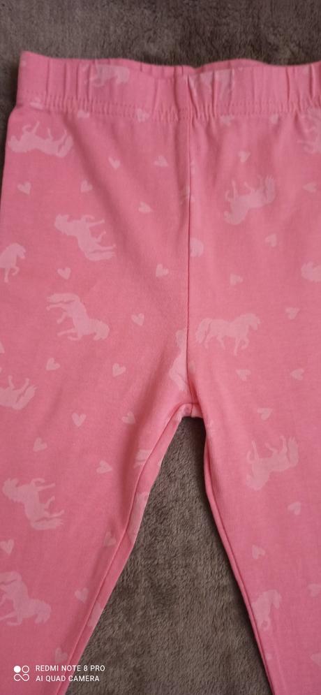 Ružové legíny s poníkmi -98, dopodopo,98