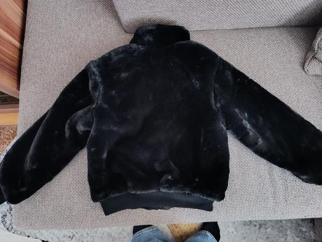 Bundička z umelej kožušiny, h&m,152