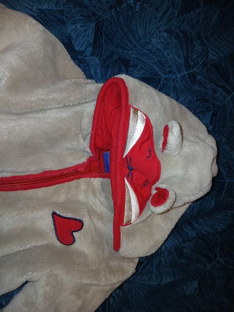 Flisový overal bobor, lupilu,80