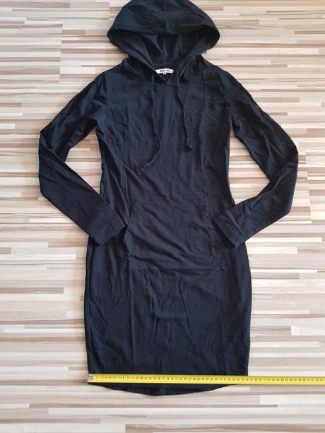 Čierne pohodlné šaty, gate,xs