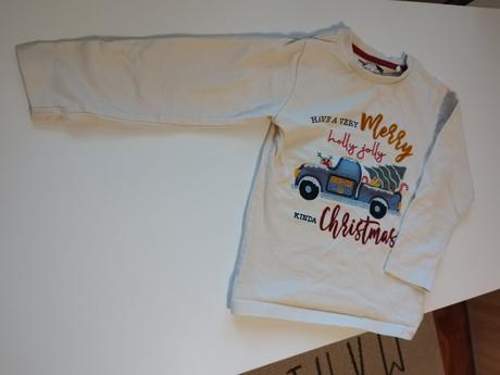 Vianočné tričko s dlhým rukávom, next,110