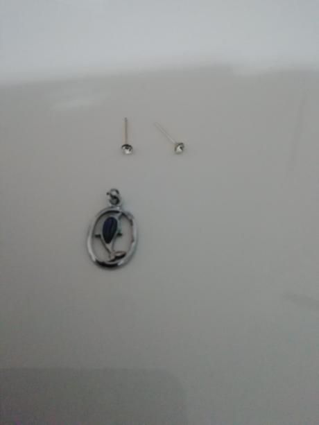 Krasny privesok delfin a 1 mm nausnicky, 