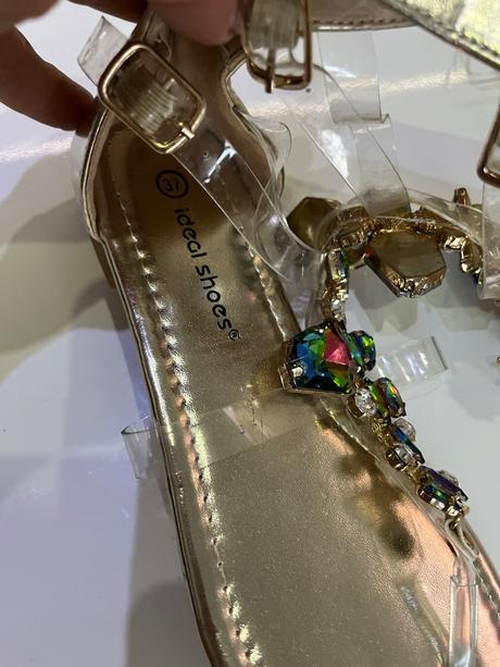 Dámske sandálky gladiatorky, 37