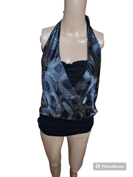 Dámska blúzka na zaväzovanie, l