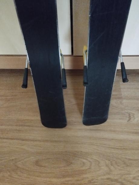 Set lyže a lyžiarky super stav, 90-99 cm