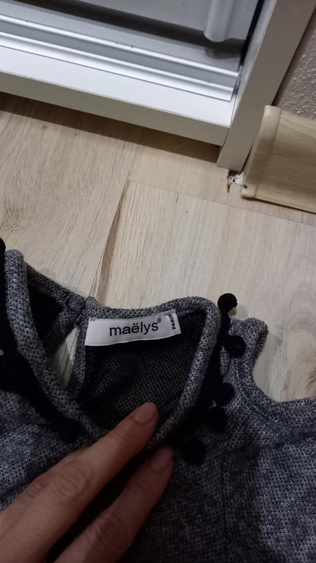 Saty 92/98 elegantné dievca teple, 92