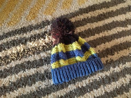 Pásikavá čiapka 86/92, 86