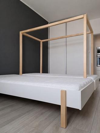 Detské postele benlemi 200x90, šírka (cm): 90,dĺžka (cm): 200