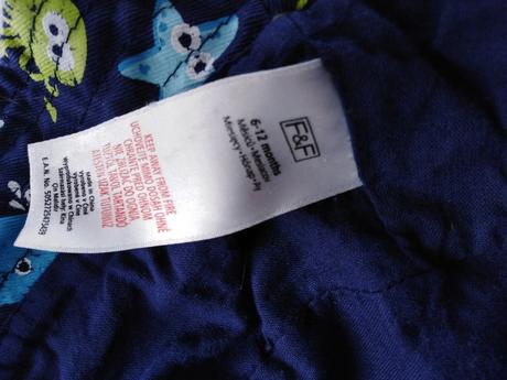 Uzasny klobucik 6-12 mesiacov, f&f,74