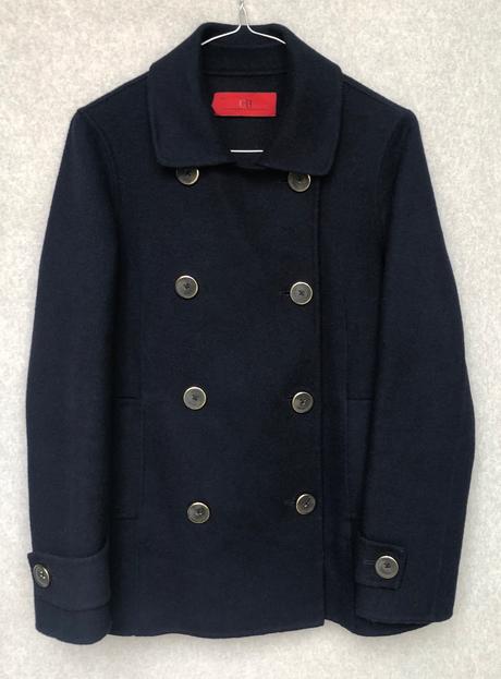 Carolina herrera vlnený pea coat, xs