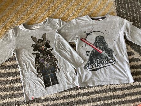 Tričká lego 122/128, h&m,122