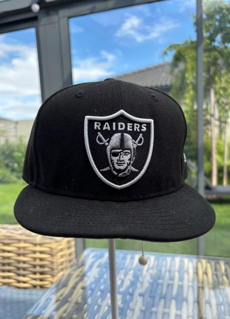 Šiltovka s rovným šiltom raiders new era 58,5cm, 58