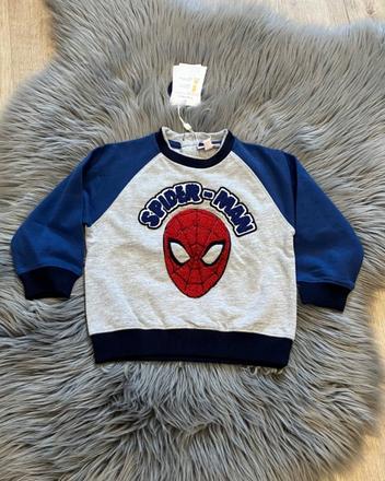 Chlapčenská mikina spiderman (12-18 mes.), fagottino,80
