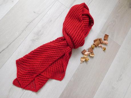 Tom tailor šál dámsky červený,, tom tailor