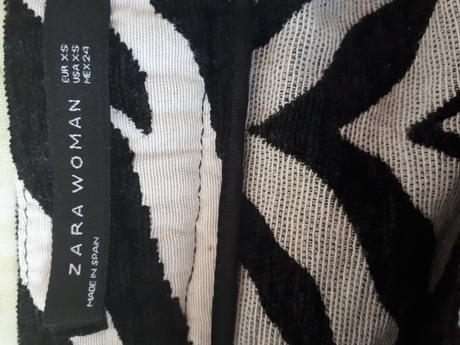 Zebrová sukňa, zara,xs