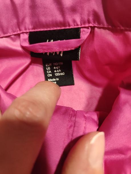 Tenká bunda, h&m,110