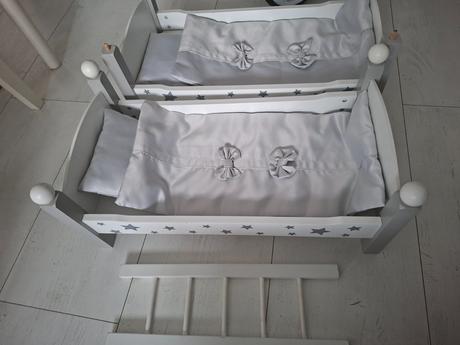 Kočík pre bábiku+postieľka, 