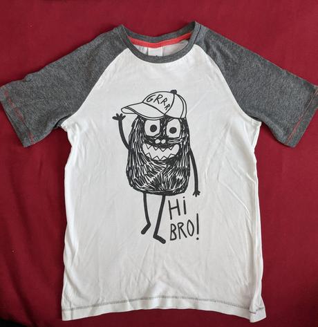 Veselé tričko hi bro, palomino,128