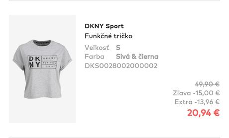 Damske tricko dkny, dkny,s