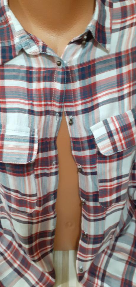 Karovana  košeľa, camaieu,s