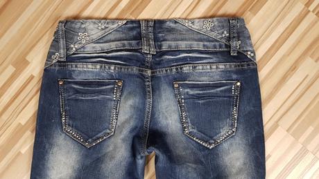 Dámske rifle č.28, denim,28