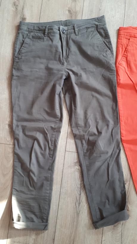 3x chino nohavice, 38