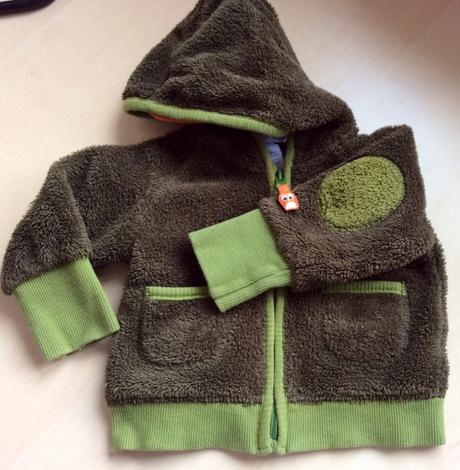 Tepla hunata mikinka, h&m,68