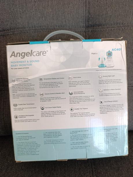 Detský monitor dychu angelcare, angelcare