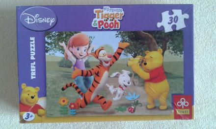 Puzzle macko pooh 30ks,