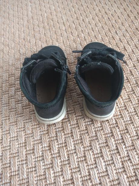 Čierne prechodné topánky pre chlapca, ecco,22