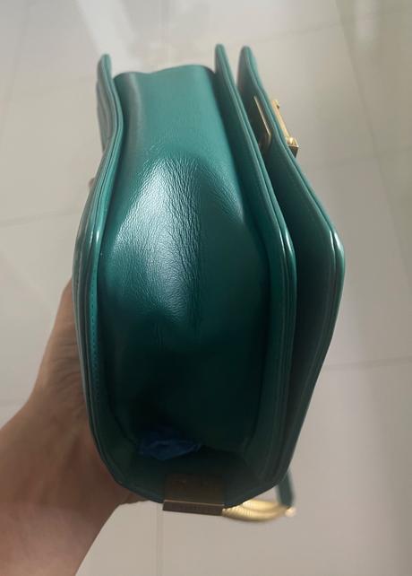 Chanel boy small emerald tweed, chanel