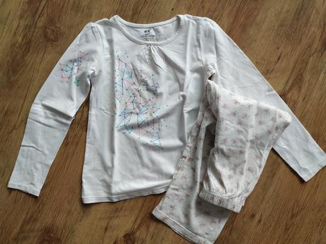 Dievčenské 3 dielné pyžamo v.122/128, 122