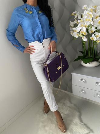 Trussardi - denim košeľa, xs