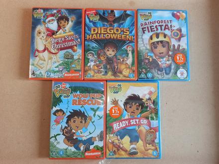 Dvd go diego go aj jednotlivo, 
