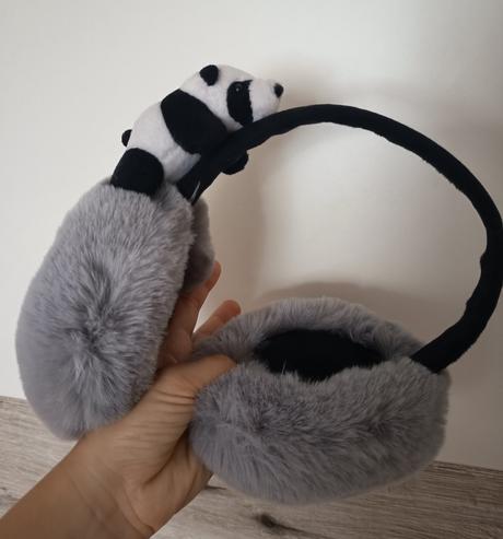 Klapky na uši s pandou, 