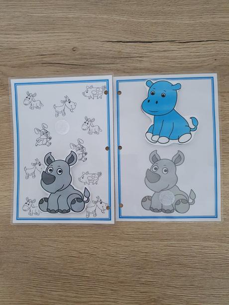 Pracovny zošit zvieratka od 1 roka, 