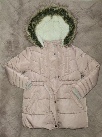 Dievčenská zimná bunda, primark,116