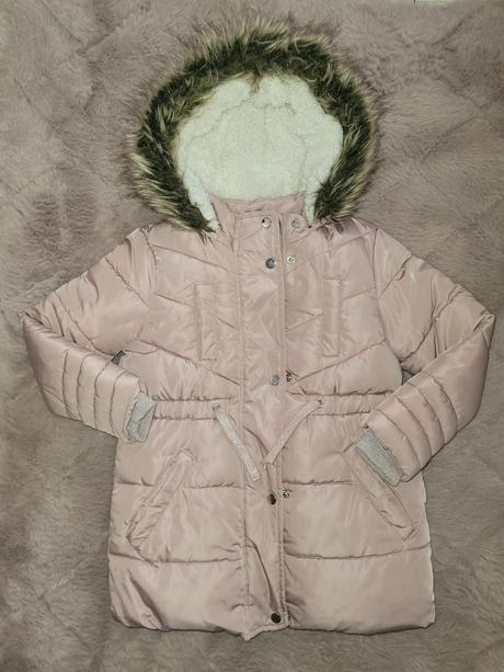 Dievčenská zimná bunda, primark,116