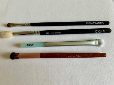 Kozmetické štetce 2 ks zoeva, 1 ebelin 1 alicia,