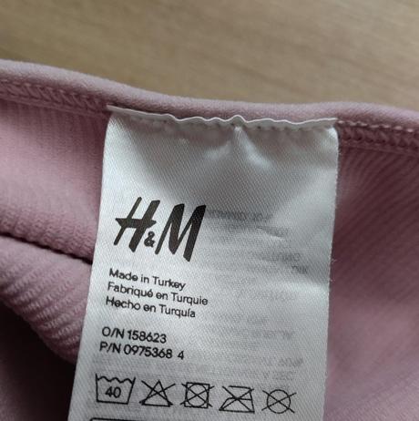 Športová podprsenka, h&m,s