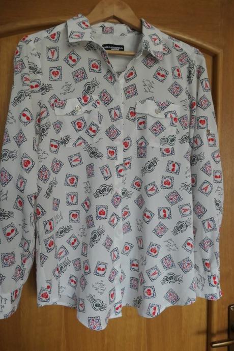 Karl lagerfeld original ikonicka kosela/bluzka m/l, m
