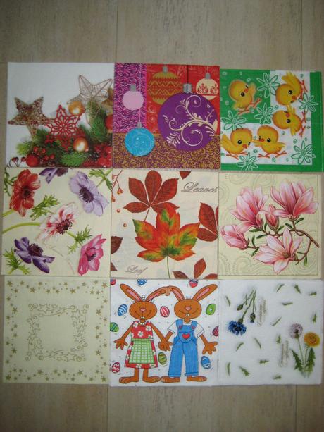 Servítky na decoupage 3, 