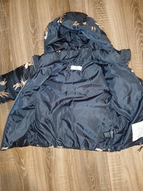 Zimna bunda, h&m,128