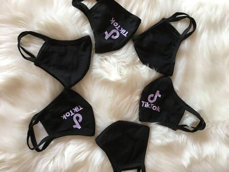 Bavlnené 2-vrstvové rúško tik-tok.,