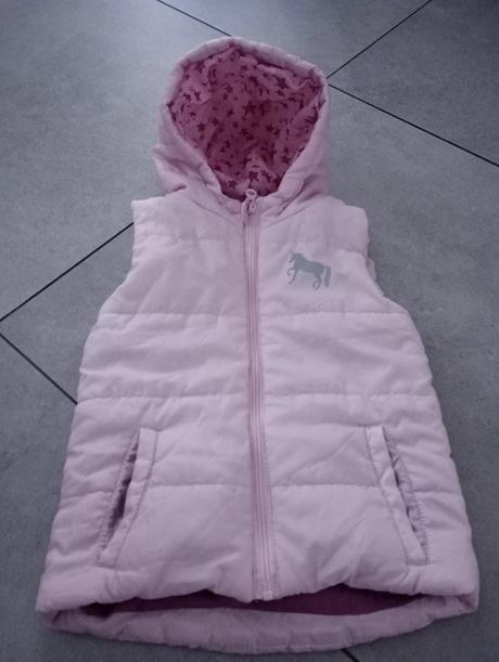 Zateplená vesta 116 s jednorožcom, lupilu,116